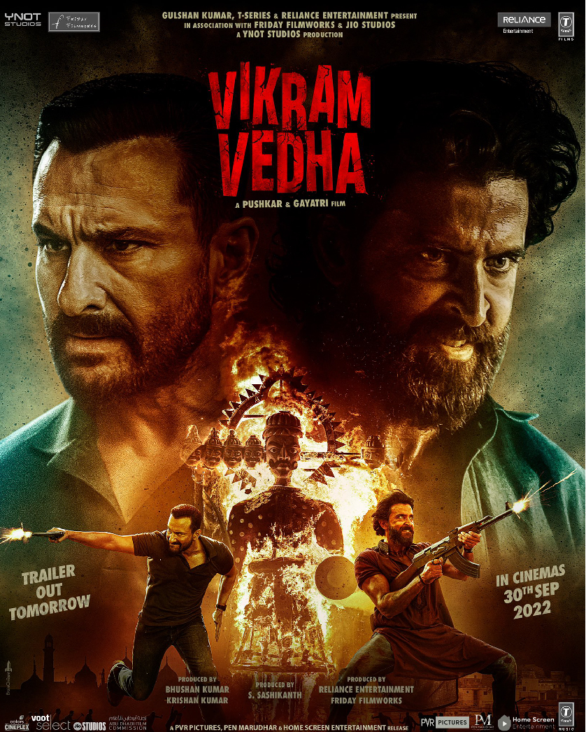 Vikram Vedha — Reliance Entertainment & YNOT Studios